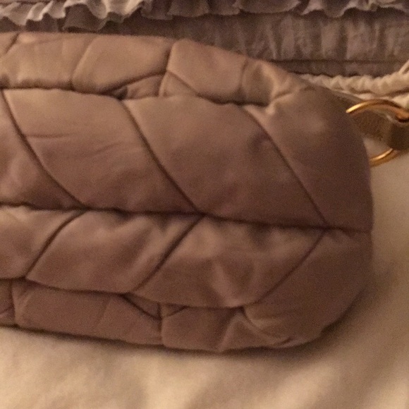 Prada Grey Nylon Shoulder Bag - Picture 3 of 8